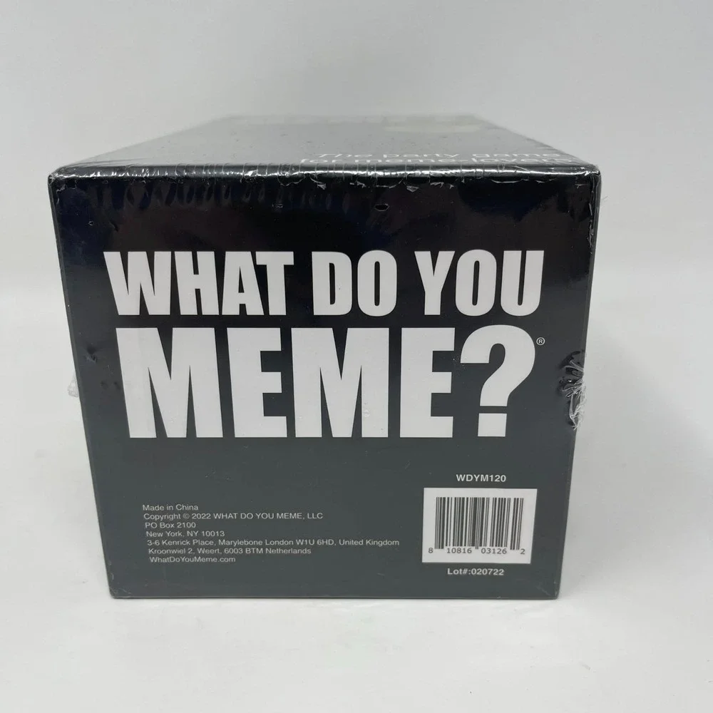 What Do You Meme? Bigger Better Edition - Hilarious Card Game for Teens Adults